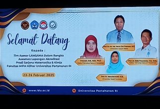 Prodi Sarjana Matematika dan Prodi Sarjana Kimia Fakultas MIPA Militer Unhan RI telah melakukan kegiatan Reakreditasi Prodi yang Didukung oleh Lembaga Akreditasi Mandiri Sains Alam dan Ilmu Formal (LAMSAMA)