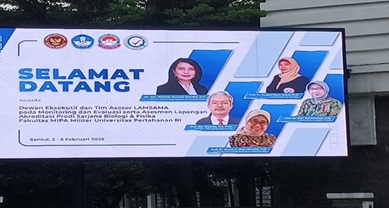 Prodi Biologi dan Prodi Fisika Fakultas MIPA Militer Unhan RI telah melakukan kegiatan Reakreditasi Prodi yang Didukung oleh Lembaga Akreditasi Mandiri Sains Alam dan Ilmu Formal (LAMSAMA)