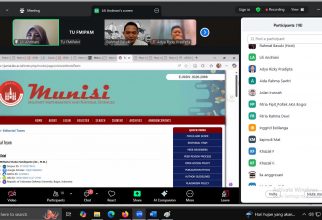 Fakultas MIPA Militer Unhan RI telah Melaksanakan Workshop Jurnal